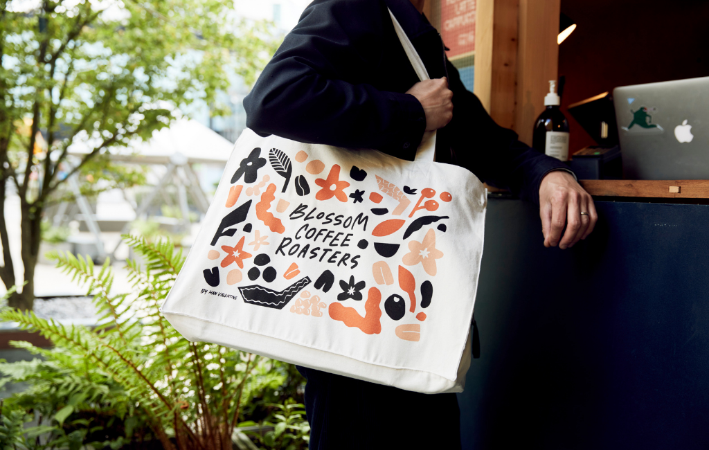 Toby's Beans Coffee Canvas Tote Bag