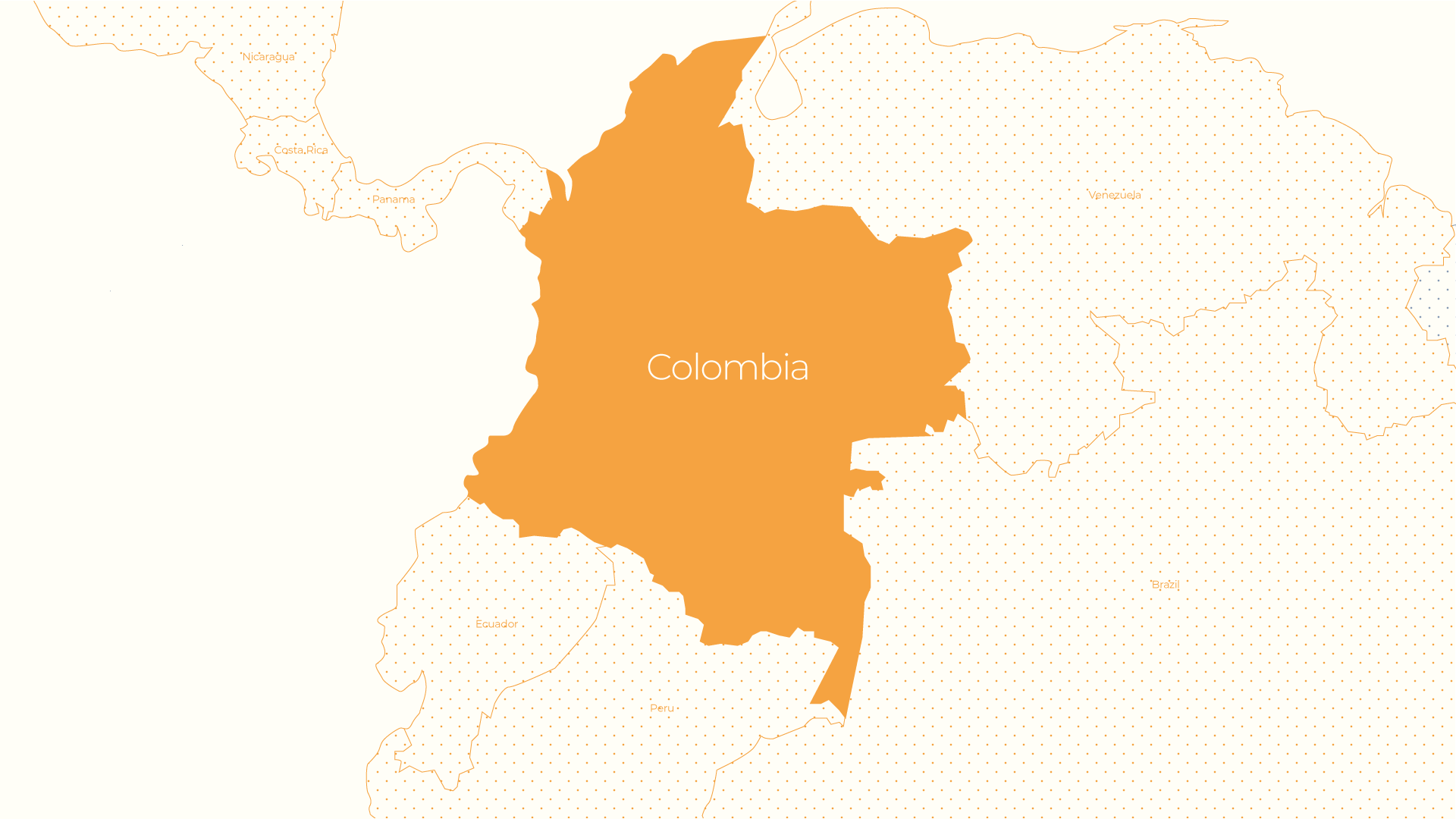 Colombia filter map